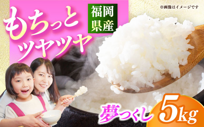【令和7年産】果物屋さんが選んだ米 夢つくし 5kg 《築上町》【南国フルーツ株式会社】 米 白米 お米 ブランド米 [ABET008]