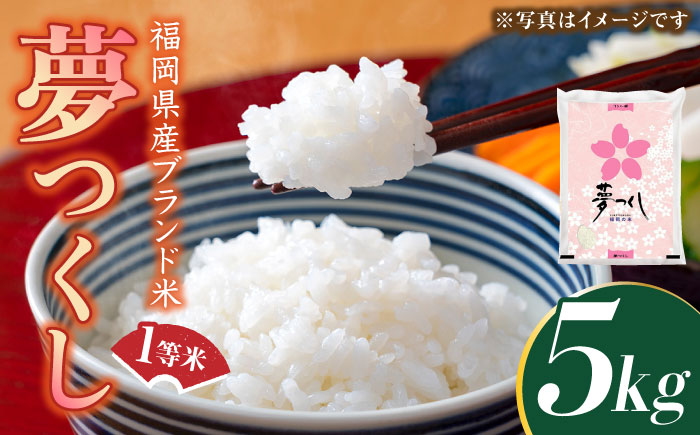 [先行予約]福岡県産ブランド米「夢つくし」白米 5kg [2024年9月上旬以降順次発送][築上町][株式会社ゼロプラス] [ABDD007] お米 白ご飯 夢つくし ブランド米 おにぎり