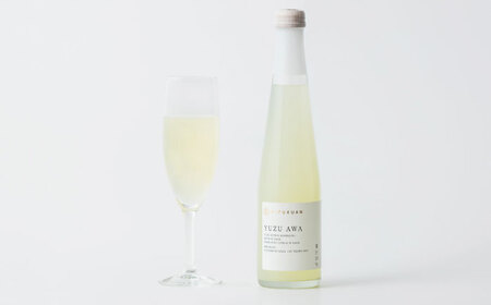 Yuzu Awa ゆず果汁入り炭酸飲料 2本セットGift Box / 炭酸飲料 / 佐賀県 / 川原食品株式会社 [41AABD004]