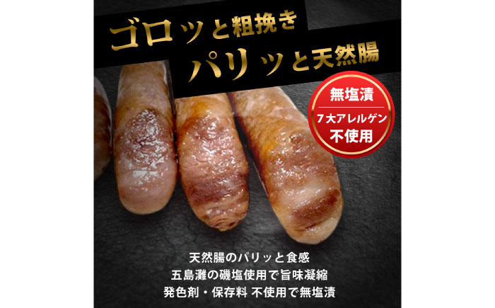 GASBO（ガスボー）計6本（100g×2本入り×3P） / ウインナー 加工肉 / 佐賀県 / 旬菜舎さと山 [41AABM035]