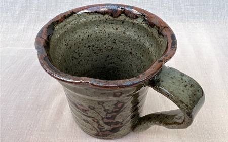 【唐津焼】絵唐津松竹梅文マグカップ / 佐賀県 / 太兵衛窯 [41ADBR035]