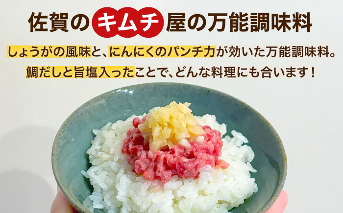 刻んだしょうがとにんにく少々（80g×10袋） / 調味料 / 佐賀県 / 有限会社乃市商店 [41AHDB004]