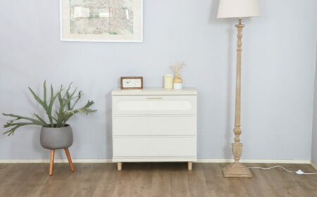 【開梱・設置付】シロカ75チェスト（ホワイト）/ 家具 / 佐賀県 / 株式会社東馬 [41AJCE005]