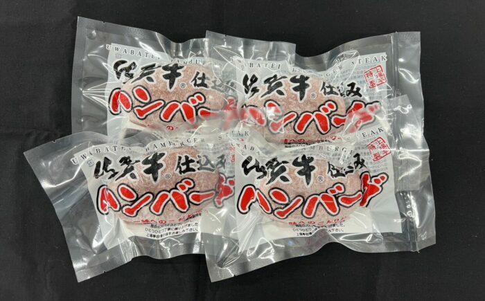 佐賀牛仕込みハンバーグ 計480g（120g×4個） / 簡単調理 加工肉 / 佐賀県 / 上場食肉 [41AOCS045]