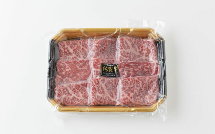 佐賀牛モモスライス 計600g（300g×2パック）/ 牛肉 / 佐賀県 / 上場食肉 [41AOCS054]