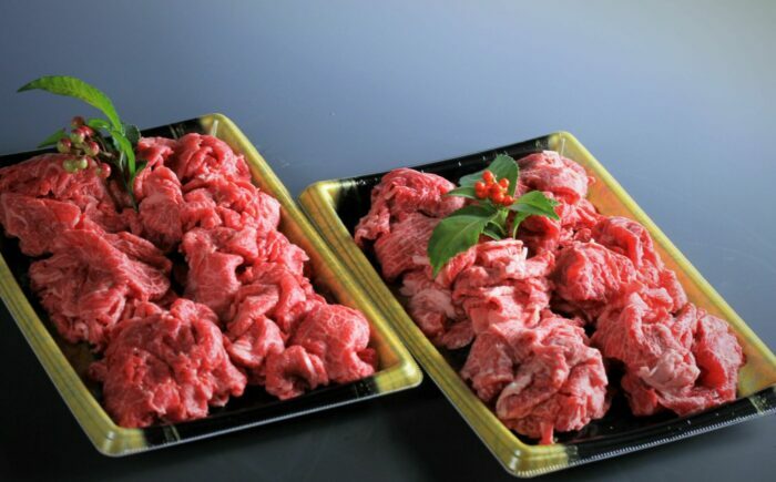 佐賀牛切り落とし 計1kg（500g×2パック）/ 牛肉 / 佐賀県 / マルフクフーズ [41AOCS074]