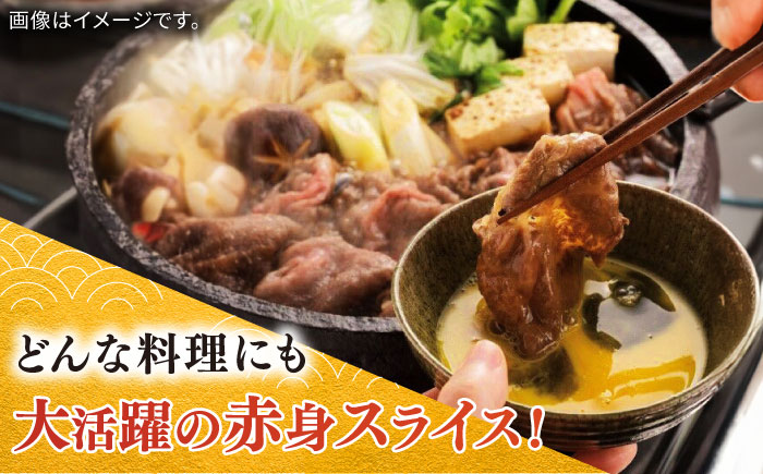 佐賀牛赤身スライス 計1kg（500g×2パック）/ 牛肉 / 佐賀県 / 株式会社中山牧場 [41AOCW010]