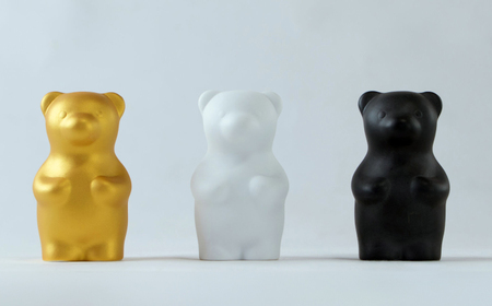 【有田焼】【其泉】momoco bear やま平窯 3体セット / 置き物 / 佐賀県 / 株式会社賞美堂本店 [41APAQ032]