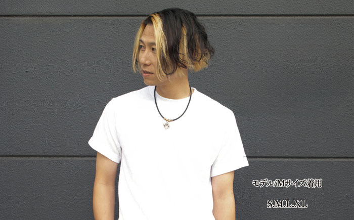 タオル地Tシャツ ホワイト（S-XL） / 服 / 佐賀県 / Canis Lupus [41AAAN006]