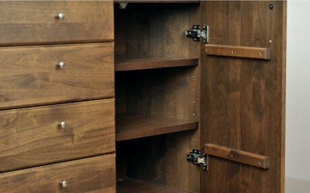 【開梱・設置付】【色が選べる】kumukumu80リビングボード（クリア色/WN色） / 家具 / 佐賀県 / 株式会社門田木工 [41AAAZ004]