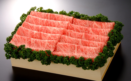 【木箱入】佐賀牛 ローススライス 約500g  / 牛肉 / 佐賀県 / さが風土館季楽 [41AABE008]