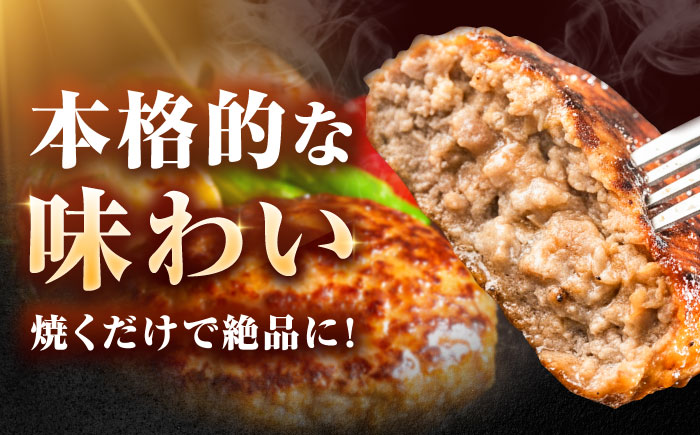 唐津バーグ 計1.4kg（140g×10個） / ハンバーグ 佐賀県 牛肉 / 佐賀県 / いきや食品株式会社 [41ABAH001]
