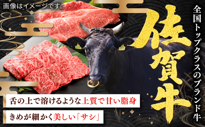 佐賀牛すきやき用 スライス500g / 牛肉 / 佐賀県 / ヤマサン食品 [41ADAA011]