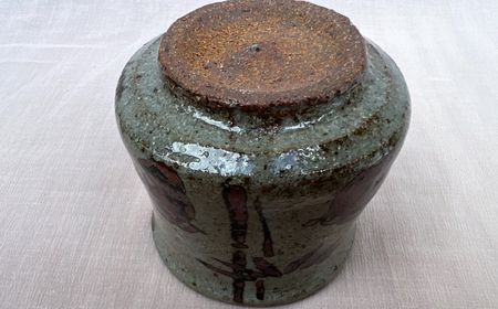 【唐津焼】絵唐津竹文ぐい呑 / 佐賀県 / 太兵衛窯 [41ADBR032]