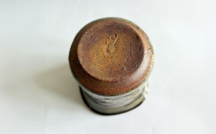 【唐津焼】絵唐津松竹梅文湯呑 / 佐賀県 / 太兵衛窯 [41ADBR045]