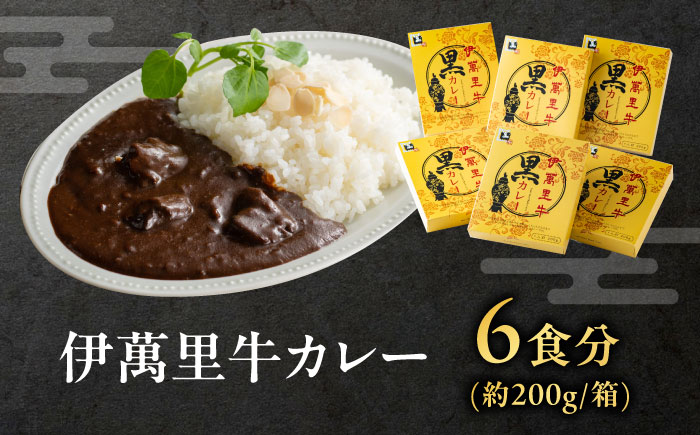 伊萬里牛黒カレー 6食分（200g×6箱） / レトルト / 佐賀県 / まつお食肉卸株式会社 [41AECZ016]