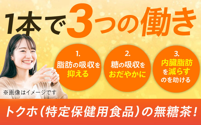 【全2回定期便】 からだすこやか茶Ｗ+ 計48本（350ml×24本×2回） / お茶 / 佐賀県 / コカ・コーラボトラーズジャパン株式会社 [41AFAO042]