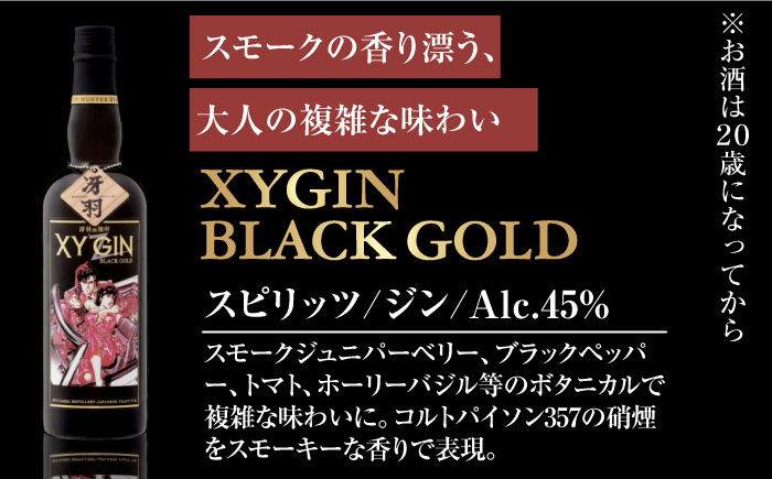 XYGIN 700ml×2本（各1本×2種） / ジン お酒 / 佐賀県 / 合資会社光武酒造場 [41AGAA003]