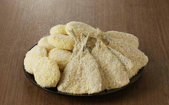 簡単調理！揚げ物おかず食べ比べセット（アジフライ8匹＋イカ入りコロッケ15個） / 惣菜 / 佐賀県 / 丸福水産 [41AOCS006]