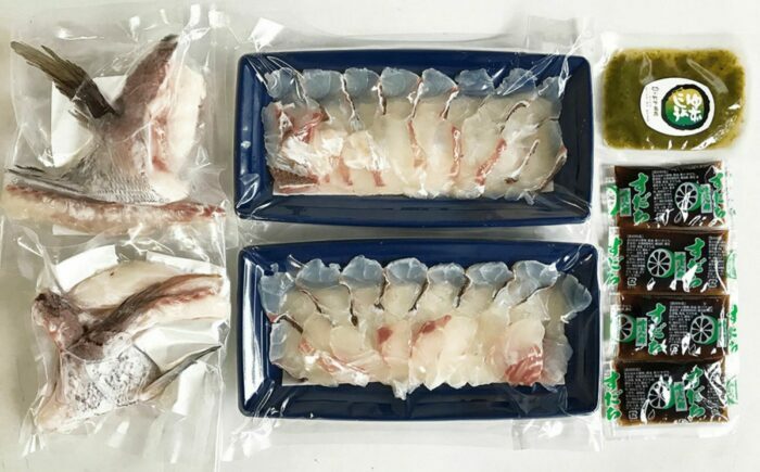 玄海町自慢の穂州鯛！明日の夜は高級鯛しゃぶセット / 魚介類 / 佐賀県 / 渡邉水産 [41AOCS021]