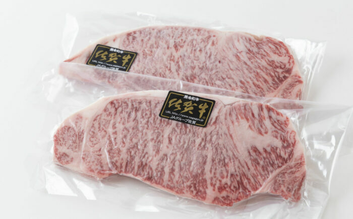 佐賀牛サーロインステーキ計400g（200g×2パック）と佐賀牛モモスライス300g 食べ比べセット / 牛肉 / 佐賀県 / 上場食肉 [41AOCS057]