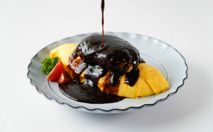 幸せ有っ田け！デミグラスふわふわ煮込みハンバーグ 計920g（4個入） / 簡単調理 加工肉 / 佐賀県 / 西洋食堂信 [41APAA007]