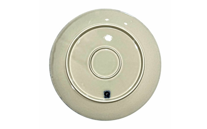 【有田焼】チェックブルー21cmプレート2点セット 喜鶴製陶所 24to3 / 食器 / 佐賀県 / 株式会社西富陶磁器 [41APCJ012]