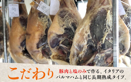 【数量限定】長期熟成 生ハム 原木1本（約7kg） / パーティー / 佐賀県 / 有限会社田嶋畜産 [41ATBP004]