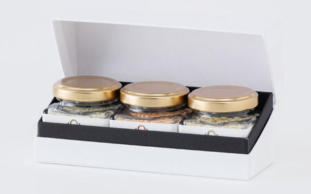 こな柚子こしょう 彩り3種セットGift Box / 調味料 / 佐賀県 / 川原食品株式会社 [41AABD002]
