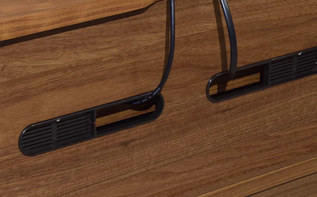 【開梱・設置付】【色・奥行きが選べる】Grosse（グロッセ）160TVスタンド（ノーマル / スリム）ブラックチェリー / ウォールナット /  佐賀県 / レグナテック株式会社 [41AACK010]