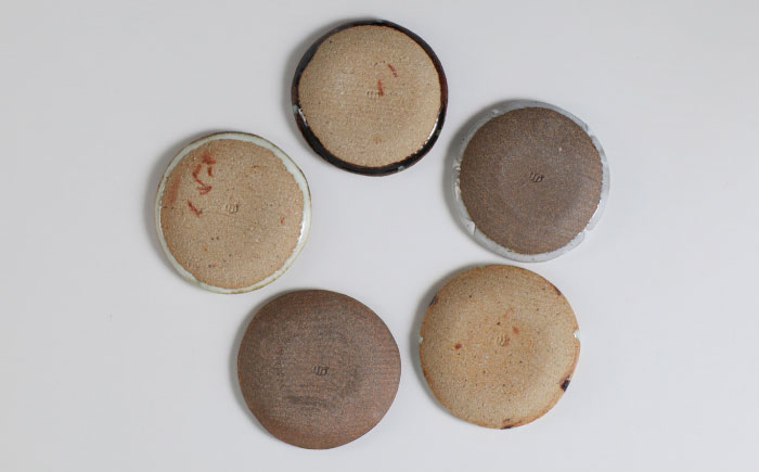 【唐津焼】豆皿5客セット / 小皿 / 佐賀県 / 大杉皿屋窯 [41ABAC004]