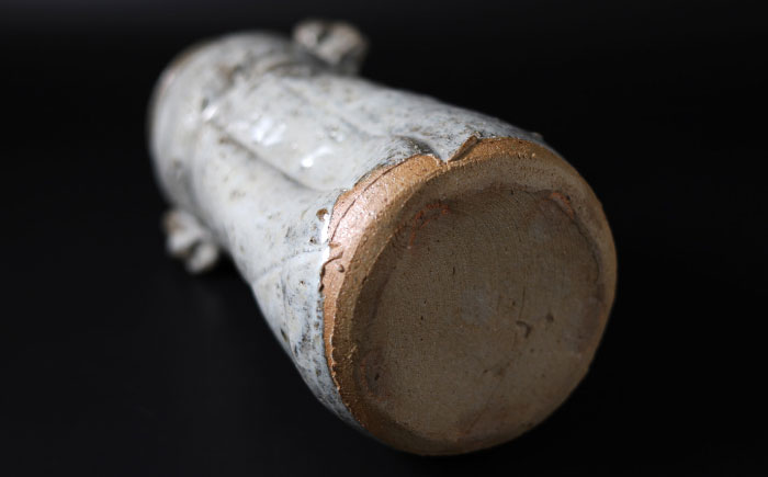 【唐津焼】斑唐津花入 / 花瓶 / 佐賀県 / 大杉皿屋窯 [41ABAC010]