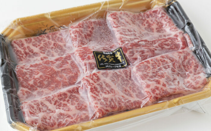 佐賀牛モモスライス 計600g（300g×2パック）/ 牛肉 / 佐賀県 / 上場食肉 [41AOCS054]