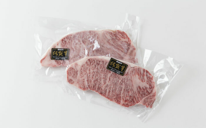 佐賀牛サーロインステーキ計400g（200g×2パック）と佐賀牛モモスライス300g 食べ比べセット / 牛肉 / 佐賀県 / 上場食肉 [41AOCS057]