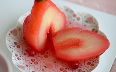 【有田焼】【其泉・簡易包装】くだものシリーズ もも 銘々皿 2点 / 小皿 / 佐賀県 / 株式会社賞美堂本店 [41APAQ013]