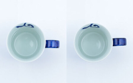 【ロマ佐賀】【有田焼】桔梗 マグカップペア / 食器 / 佐賀県 / 株式会社まるぶん [41APCD011]