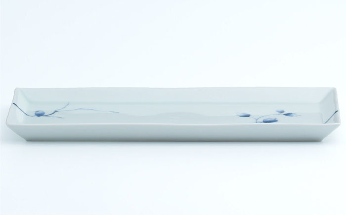 【ロマ佐賀】【有田焼】藍伊万里プレート3点セット / 食器 / 佐賀県 / 株式会社まるぶん [41APCD065]