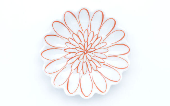 【ロマ佐賀】【有田焼】赤連子長角皿＆小物セット 赤シリーズ/ 食器 / 佐賀県 / 株式会社まるぶん [41APCD067]