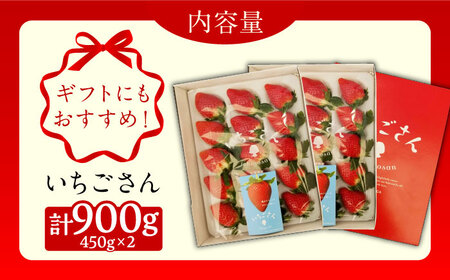 いちごさん（450g×2パック） / フルーツ / 佐賀県 / JAからつ 唐津うまかもん市場 [41ABCA002]