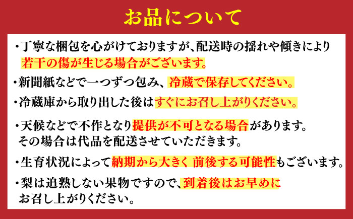 【2026年発送分 先行予約】【化粧箱入り】麗（秋麗）5-6個（約2.3kg） / 梨 / 佐賀県 / 大川三世代 [41AEAB008]