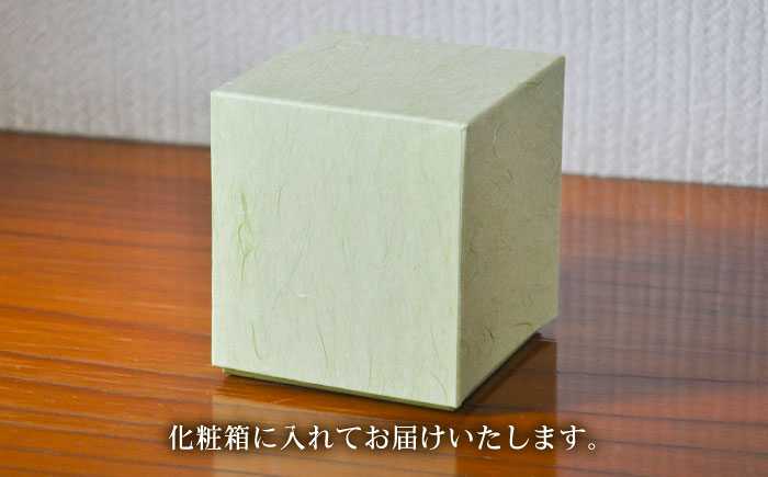 和紙染草花文マグカップ（小） / 焼き物 / 佐賀県 / 尾崎焼 日の隈窯 [41AJBS002]