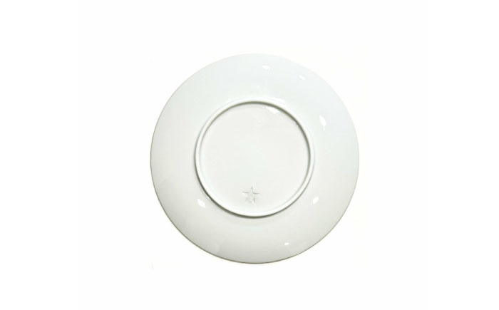 はなてん模様15cmプレート2点 副久製陶所 24to3 / 吉田焼 / 佐賀県 / 株式会社西富陶磁器 [41APCJ017]