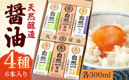 天然醸造で作った醤油の詰め合わせ / 調味料 / 佐賀県 / 丸秀醤油株式会社 [41AAAK003]