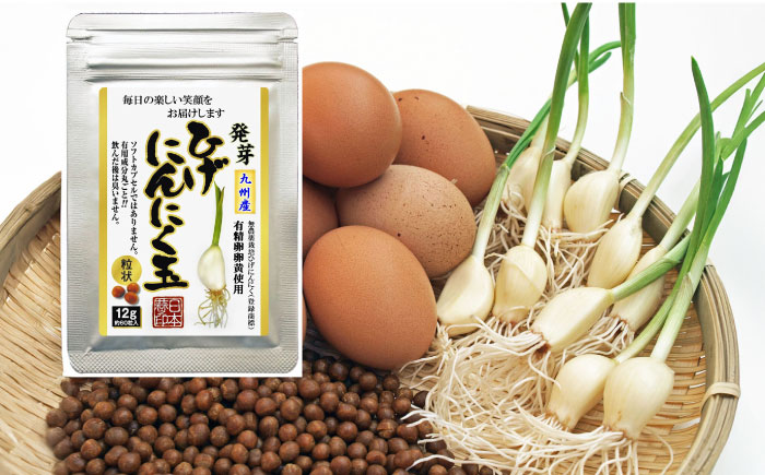 ひげにんにく玉 1袋 （1袋60粒入） / 健康食品 / 佐賀県 / 日本にんにく [41AAAO001]