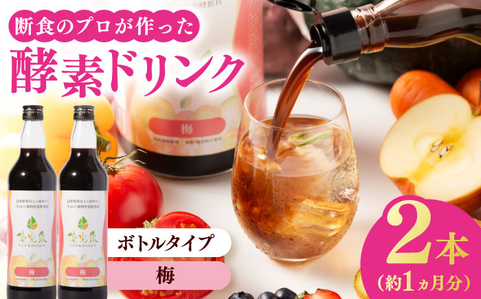 優光泉レギュラーボトル600ml×2本（梅） / ファスティング 美容 / 佐賀県 / 株式会社エリカ健康道場 [41AABL007]