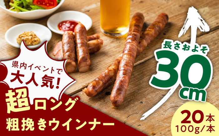 GASBO（ガスボー）計20本（100g×10本入り×2P） / ウインナー 加工肉 / 佐賀県 / 旬菜舎さと山 [41AABM041]