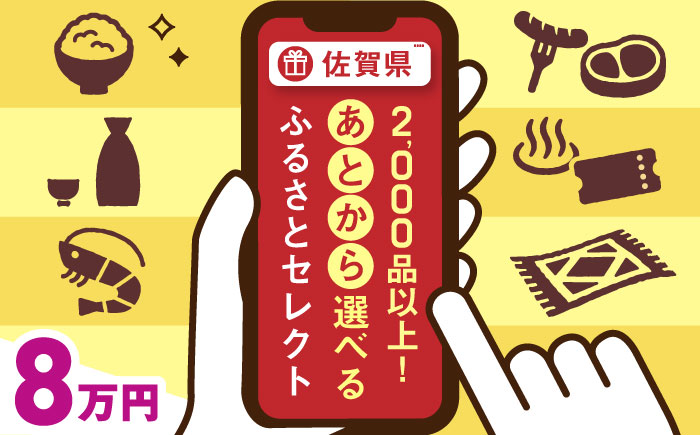 【あとから選べる】佐賀県ふるさとギフト 8万円分 [41AAZY006]