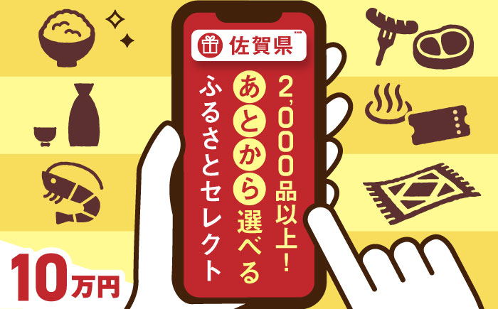 【あとから選べる】佐賀県ふるさとギフト 10万円分 [41AAZY008]