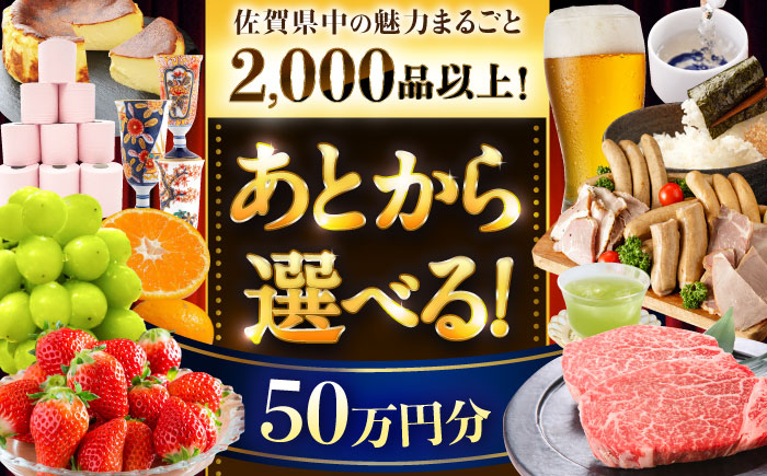 【あとから選べる】佐賀県ふるさとギフト 50万円分 [41AAZY009]