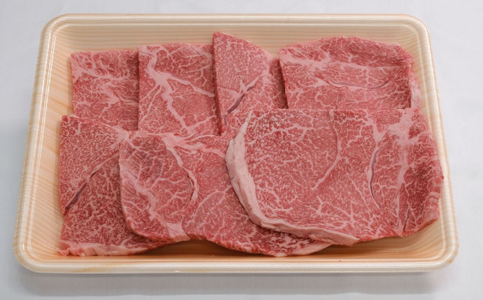 【ロマ佐賀】厳選佐賀牛赤身ステーキ500g / 牛肉 / 佐賀県 / 有限会社片岡精肉店 [41AEAC015]